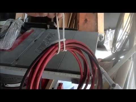 Do-it-yourself extension cord organizer - easy and free!