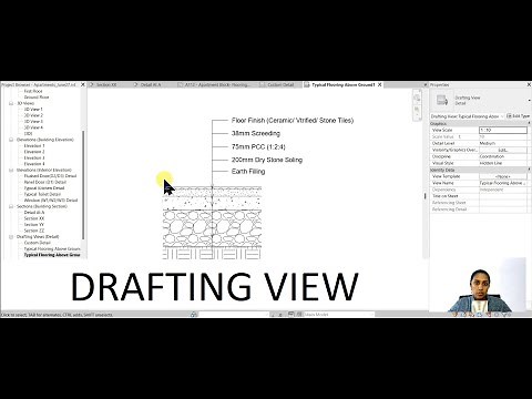 EP43 | Revit Beginner Program | Drafting View Detail - How to add as Cross Reference | Bansri Pandey