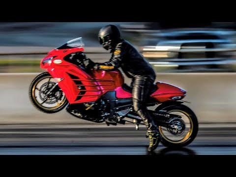 The Most ENTERTAINING Motorcycle Drag Race in SDBA History!