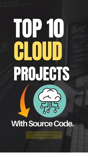 ☁️ Top 10 Cloud Computing Project Ideas for Students | 2025 ...... #shorts