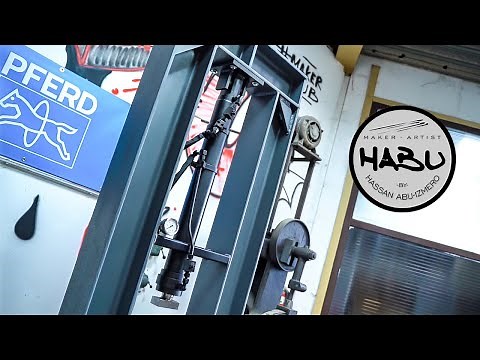 DIY 20T hydraulic press!