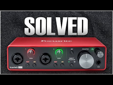 How To FIX Microphone Not Working on Windows 10 (Focusrite Problems SOLVED) 🔧💻