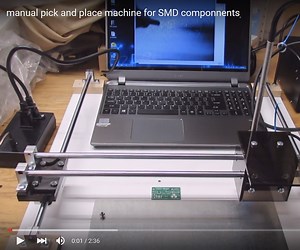 Manual Pick and Place Machine for SMD Components