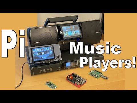 Raspberry Pi audio players and streamers for home and car
