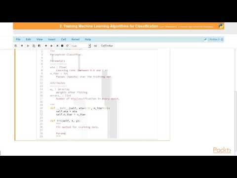 Python Machine Learning - Part 1 : Implementing a Perceptron Algorithm in Python | packtpub.com