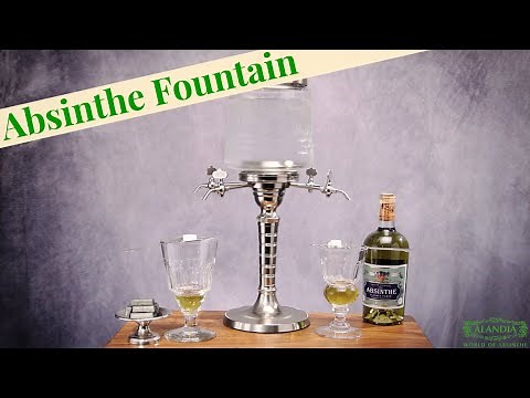 How to serve Absinthe with a fountain: The Ritual