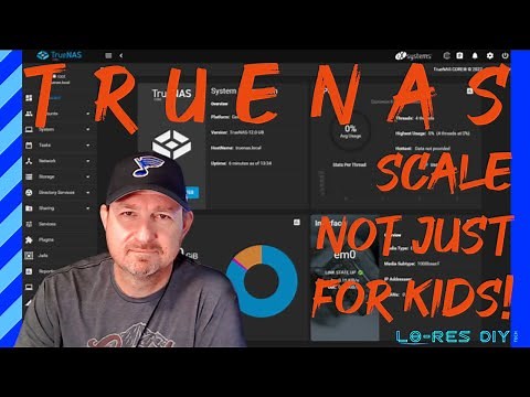 Truenas Scale install and beginner setup
