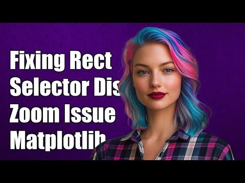 Fixing RectangleSelector Disappearing Issue When Zooming in Matplotlib