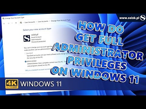 How to get full Administrator privileges on Windows 11.