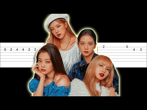BLACKPINK - How You Like That (Easy Guitar Tabs Tutorial)