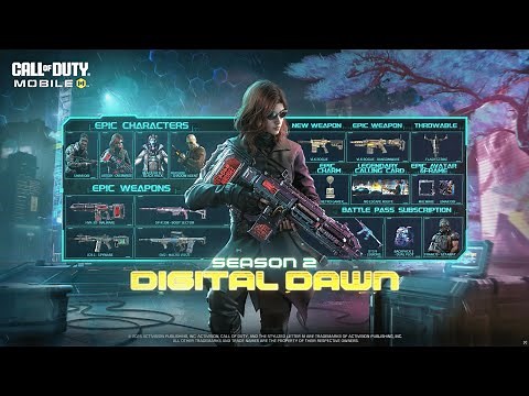 Call of Duty®: Mobile - Season 2: Digital Dawn | Battle Pass Trailer