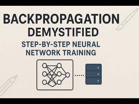 Backpropagation Demystified | Step-by-Step Neural Network Training
