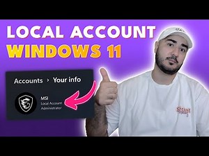 How to Create a Local Account on Windows 11 | Step-by-Step Guide