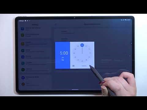How to Enable and Configure Eye Comfort Mode on LENOVO Tab P12 Pro // Eye Protection Mode