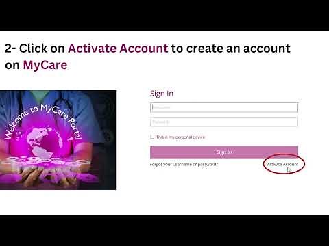 How to use Mycare Patient Portal?