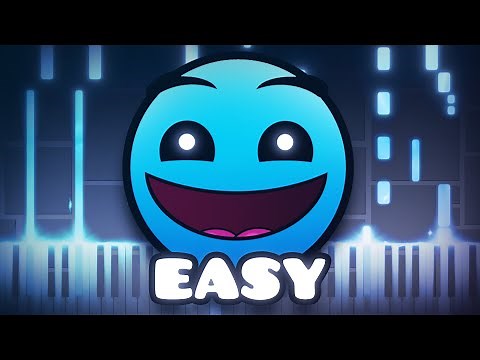 Geometry Dash LVL 2 - Back on track | Piano Tutorial