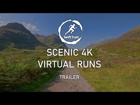 Swift Trails — Scenic 4K Virtual Runs for Your Treadmill | Channel Trailer