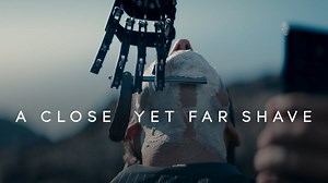 Ad of the Day: EE stunt shaves Tom Ellis on Snowdon from 250 miles away in London