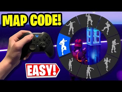 HOW TO GET EVERY EMOTE IN CREATIVE MAP CODE! (FORTNITE FREE EMOTES)