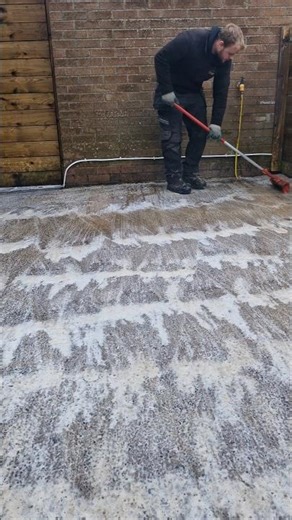 12% HypoChlorite Pressure Washing Alternative And Just As Satisfying, To Get Rid Of Moss And Dirt