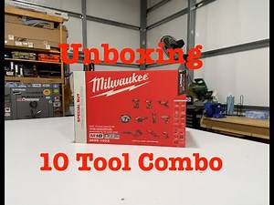 Milwaukee M18 10 Tool Combo Kit Unboxing