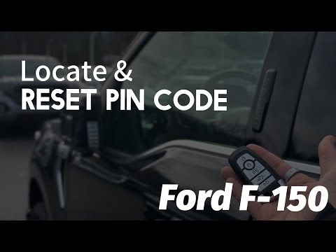 How to Locate & Reset Pin Code on Ford F-150