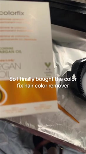 Removing Black Box Dye: Color Fix Remover Results