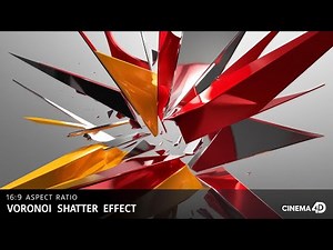 C4D Voronoi Shatter Effect: Easy Tutorial for Beginners