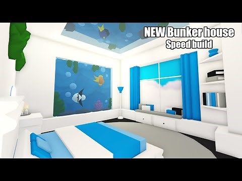 NEW Bunker house FULL TOUR + Speed build in Adopt me! Roblox
