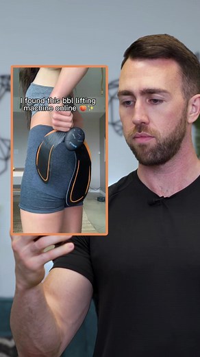 ⚡️ Have you ever tried EMS machines for building muscle? 💪 EMS stands for Electrical Muscle Stimulation and has been been promoted for years as being a fast way to build muscle. 😭 You may remember the trend of 'ab slimming belts' that were popular not too long ago. 😂 Well it hasn't left, it's just evolved into this trend! 🍑 Supposedly this machine makes you do 20,000 squats by just sending electric pulses through your muscles. 🙅‍♀️ Now, EMS machines may be good for temporary strength traini