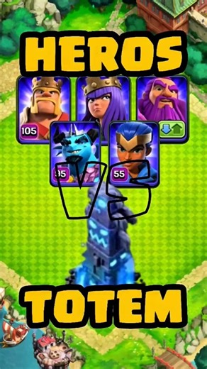 Which Hero Destroys the Totem Fastest? #clashofclans #misspanghai #townhall18 #filterchallenge #coc