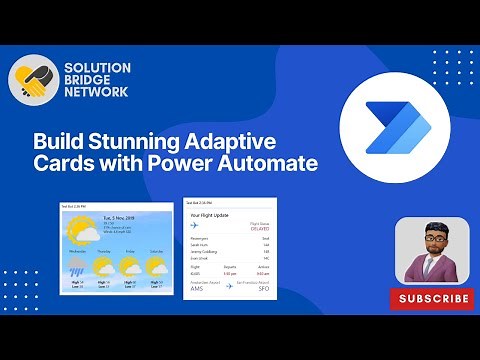 Create Adaptive Cards in MINUTES with Power Automate and Microsoft Teams