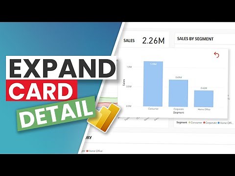 Expand CARDS with more DETAIL in Power BI