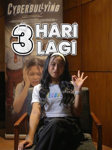 CYBERBULLYING on Instagram: " Hitung mundur tinggal 3 hari lagi! Film CYBERBULLYING siap tayang di seluruh bioskop Indonesia! Film Cyberbullying mulai 23 Oktober 2025 di bioskop seluruh Indonesia Pesan tiket sekarang juga di m.tix atau www.21cineplex.com ️✨ #cyberbullyingfilm #cyberbullying #cyberbullyingnoway #filmindonesia #pendidikankarakter #DLentertainment #stopcyberbullying #lawanperundungan #amandiduniamaya #lindungianak"