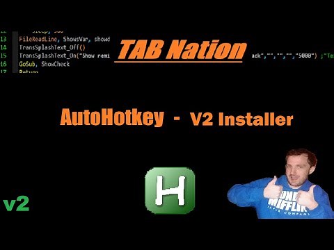 AutoHotkey - How to Install V2 With New Installer