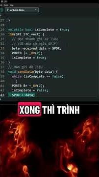 Điều khiển ic 74hc595 bằng spi của arduini nano