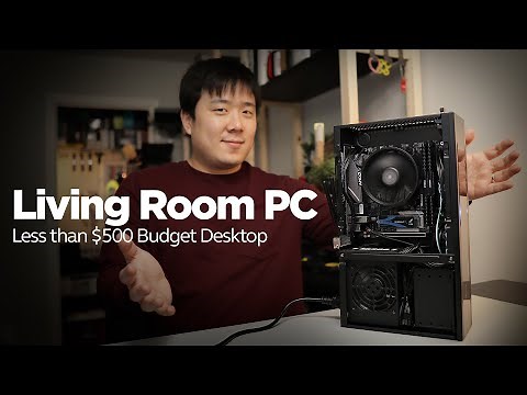 Mini ITX Living Room PC (HTPC) for Under $500 - Build & Part Selection Guide (Silverstone ML05)