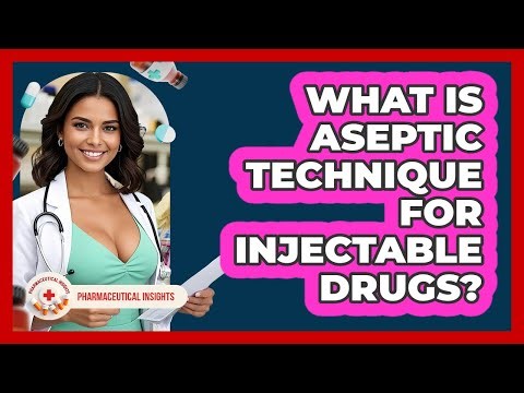 What Is Aseptic Technique For Injectable Drugs? - Pharmaceutical Insights