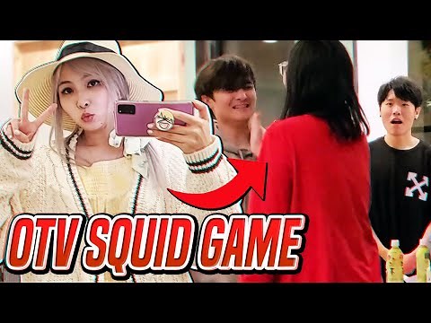 WE TRIED THE "SQUID GAME" PAPER CARD FLIP (DDAKJI)