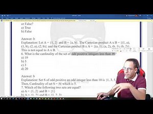 #23 Mathematic | Sets operations | Power of Set | المجموعات | رياضيات