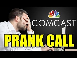 Comcast Customer Support Prank Call