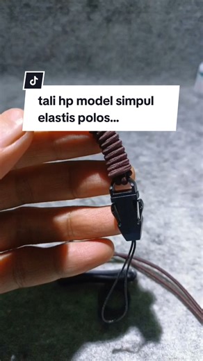 tali hp model simpul elastis polos #talihp #talihpkekinian #lanyardhp