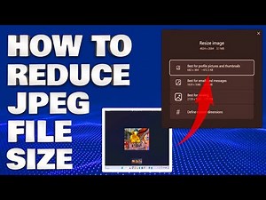 How To Easily Reduce JPEG File Size in Any Picture on Windows 11