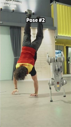 Workout Challenge with a Robotic Dog 😳💪