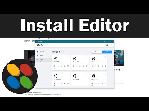 How to Install Unity Editor with Unity Hub