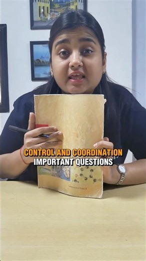 Class 10 Science Ch 7 Control & Coordination Guaranteed Qs in Board Exam 2026 #shorts #class10