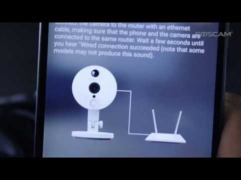 How to setup your foscam security wireless ip camera using app