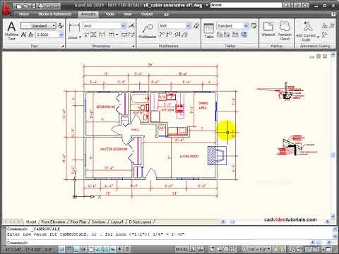 AutoCAD Explained - Applying Annotation Scales to an Existing Drawing