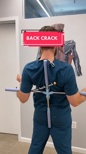 How to Crack Your Back with a Posture Stick