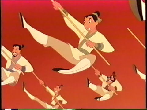 Mulan (1998) Teaser (VHS Capture)